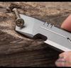 Multi-functional Titanium Alloy EDC Tool: Portable Pry Bar & Screwdriver for Outdoor Emergencies