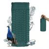 Ultralight Inflatable Sleeping Pad with Built-in Foot Pump Waterproof Self Inflating Lounge Mat Portable Travel Outdoor Camping Hiking