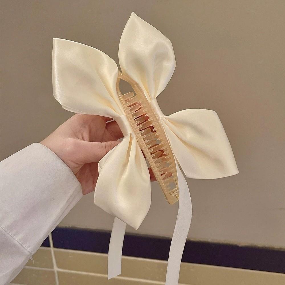 Wide Side Korean Hair Claw Large Size Ponytail Clip Versatile Banana Clip Ballet Style