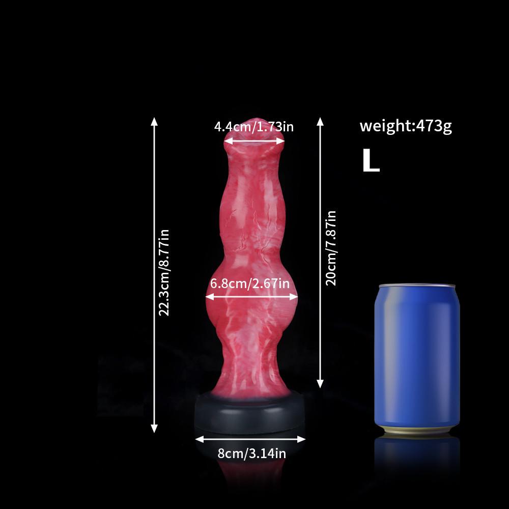 Realistic Dildo with Suction Cup, Silicone Anal Plug for Women and Men, G-Spot and Prostate Massager, Adult Sex Toys for Couples
