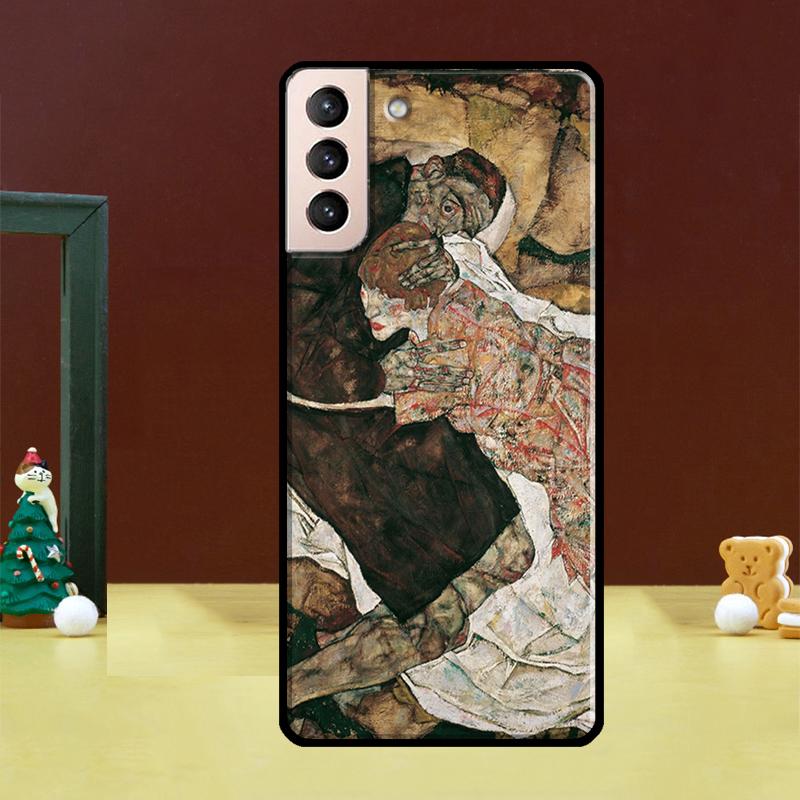 Egon Schiele Phone Case For Samsung Galaxy S24 Ultra S20 S21 S22 S23 S25 Ultra S24 FE S9 S10 Plus Cover