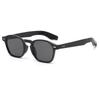 2351 Fashionable Retro Rice Nail Sunglasses, Small Frame Round Glasses, Trendy Street Sunglasses