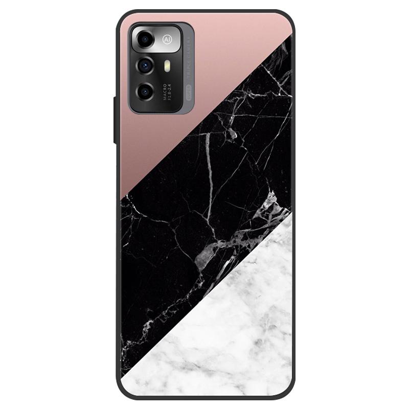 Etui na ZTE Blade A72 5G Marmurkowe Silikonowe Miękkie Odporne na Wstrząsy TPU Tylna Pokrywa dla ZTE A72 5G A 72 Etui 7540N Funda Shockproof Coque