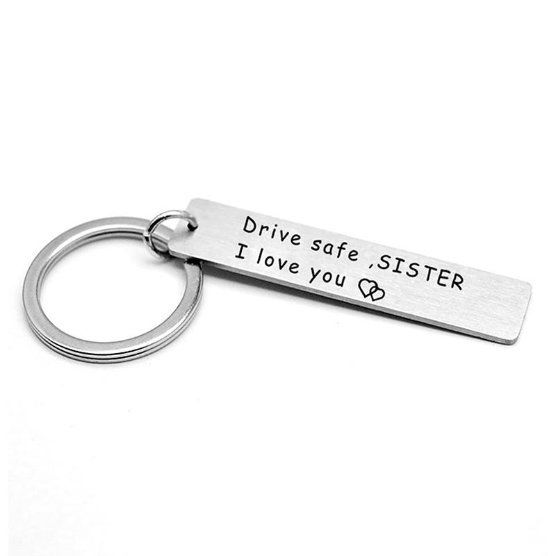 День отца День матери Брелки Кольца Держатель Подвески Нержавеющая сталь Для семьи Мамы — фото 10