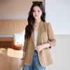 Troloman Women's Long Sleeve Blazer Jacket