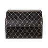Car Trunk Organizer Storage Box PU Leather Auto Organizers Bag Folding Trunk Storage Pockets for Vehicle Sedan SUV Accessories