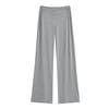 V-Waist Wide-Leg Casual Pants for Women - Summer Comfort Yoga and Lounge Wear