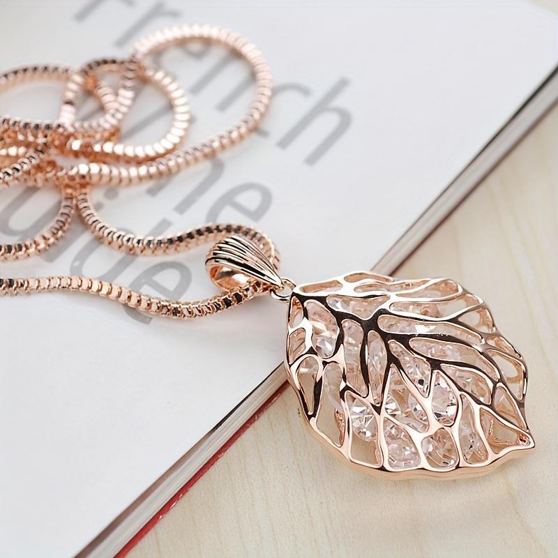 Módní a všestranný personalizovaný jednoduchý dlouhý náhrdelník pro ženy