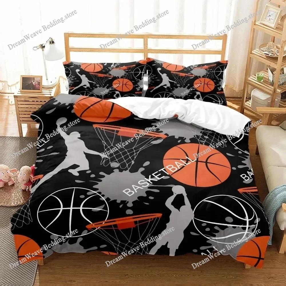 basketball Bedding Set Duvet Cover 3d Bedding Fashion Design Decoration King Duvet Cover Set Double Bed Set Bedding Sets