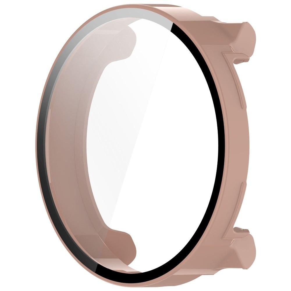 PC+Tempered Protective Case Anti-Scratch Full Coverage Screen Cover Bumper Protector Shell for Suunto Vertical 2 Watch Frame