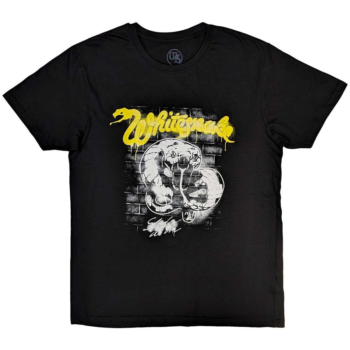 Whitesnake T-Shirt: Graffiti OFFICIAL NEW XXL