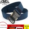 Tactical Alloy Buckle Military Elastic Training Belt for Outdoor Versatile Use