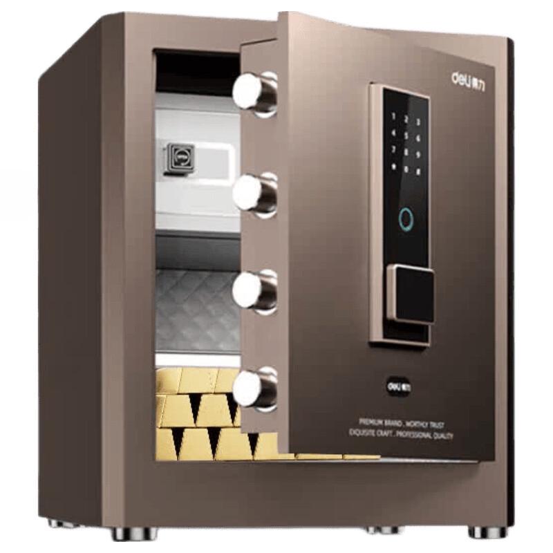 Deli AE65-ZM Fingerprint & Password Home Office Safe