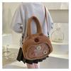 Adorable Plush Capybara Single Shoulder Crossbody Bag Handbag Cute Gift Kids