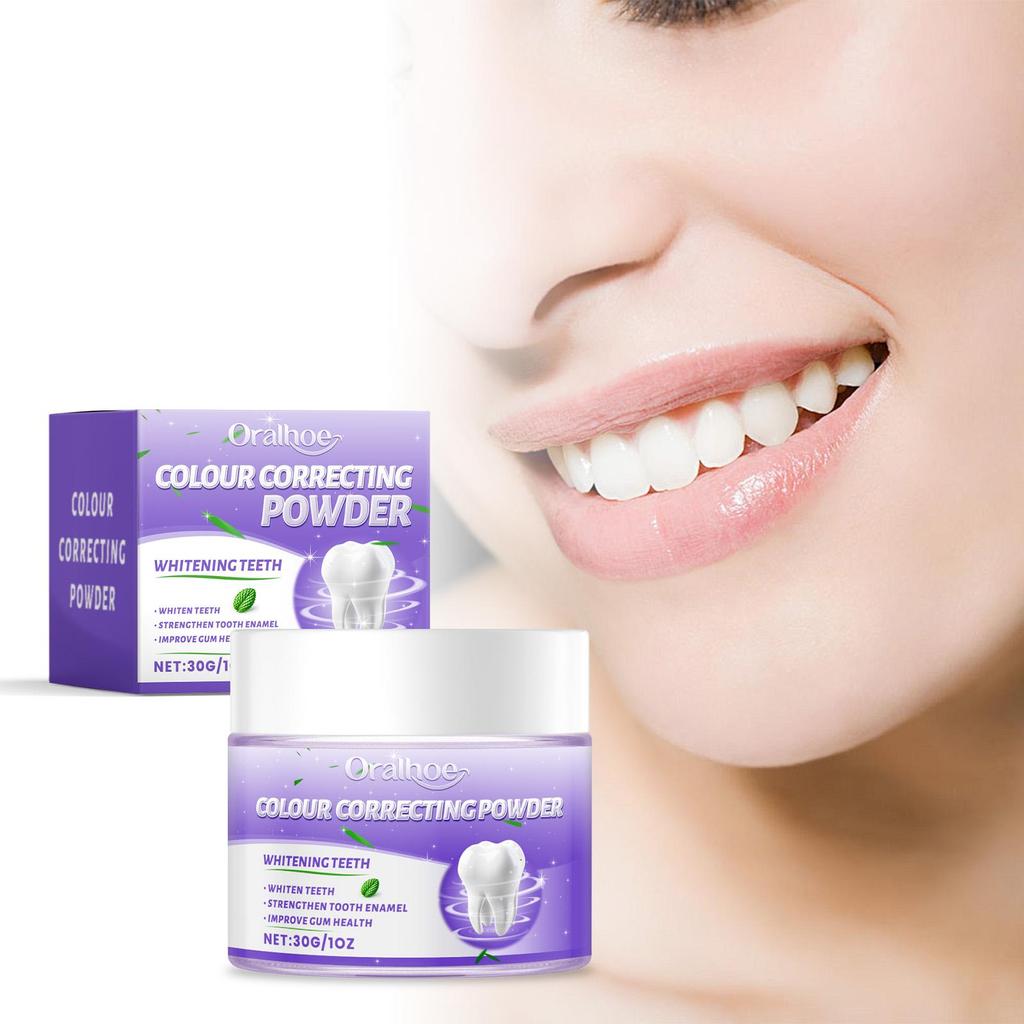 5 Days Teeth Whitening Powder Remove Plaque Stains Dental Calculus Oral Hygiene Cleaning Fresh Bad Breath Tooth Care Products