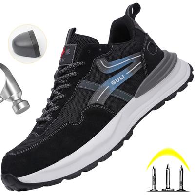 Plastic Toe Work Shoes 6KV Insulation Shoes Breathable Lightweight Safety Shoes Men Women Work Shoes Anti-Smash Safety Sneakers
