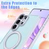 Applicable to Samsung S26Ultra magnetic mobile phone case glitter powder girl high value with rotating bracket S25u anti-drop case