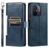 Cover for Xiaomi Redmi 12C Retro PU Leather Flip Wallet Phone Case Multi Card Slots