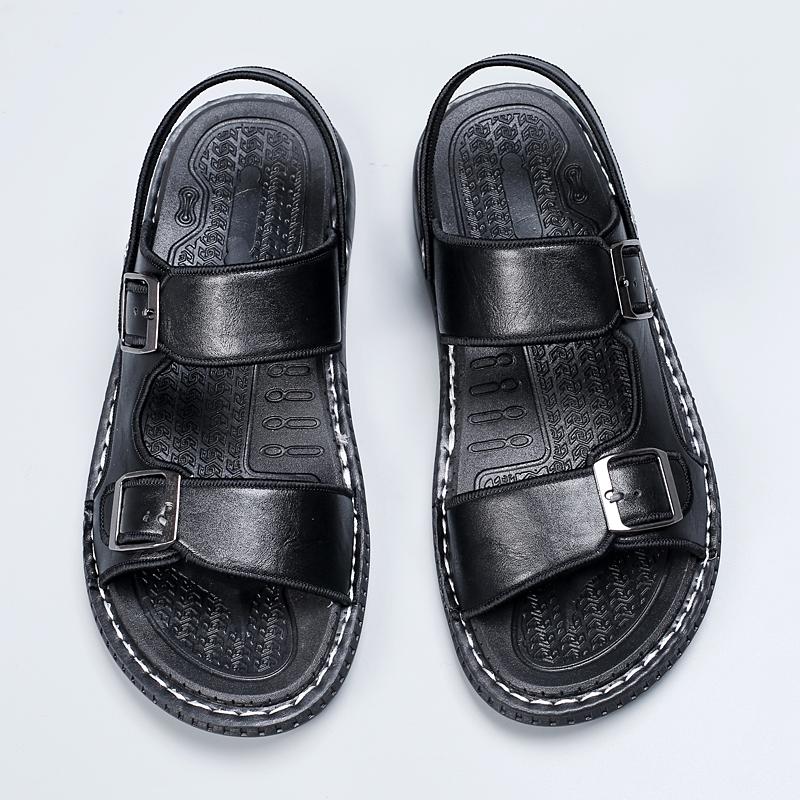 

Летние мужские сандалии с открытым носком, плоские, мужская повседневная обувь, уличные сандалии для ходьбы для мужчин, пляжная обувь, сандалии мужские, мужские тапочки 39