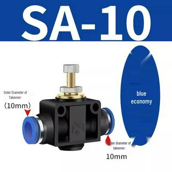 

Высококачественные односторонние дроссельные быстроразъемные трубные фитинги Huachi (ПА4/6/8/10/12)