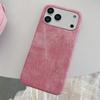 Luxury Retro Denim Tie Dye Fabric Case For iPhone 17 Air 16 15 14 Plus 13 12 11 Pro Max 17Pro Borderless Shockproof Hard Cover