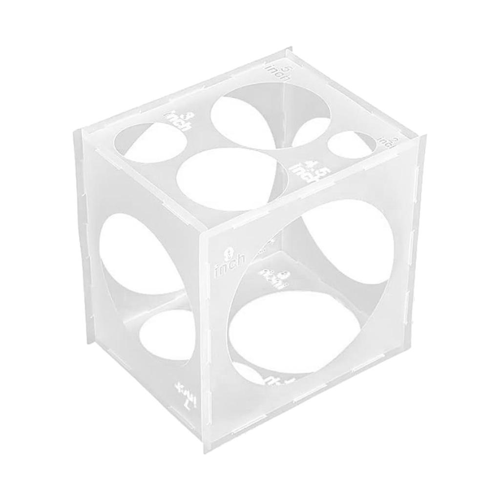 Balloon Sizer Box Cube Balloon Columns Home for Christmas Events Graduation