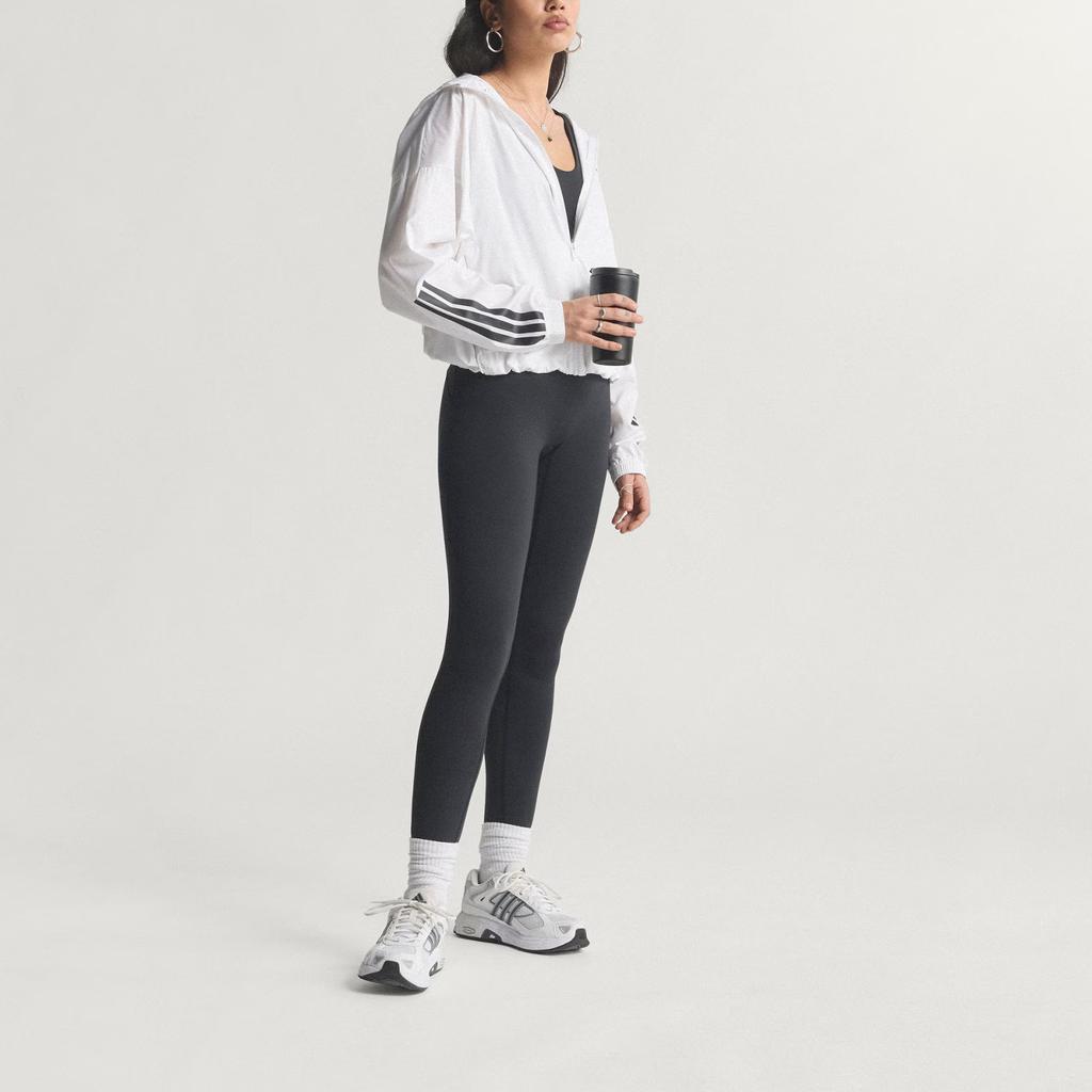 Adidas Hyperglam Windbreaker Clima365 Water-Resistant Sports Loose-Fit Hooded Long Sleeve Coat Women outerwear KC7655