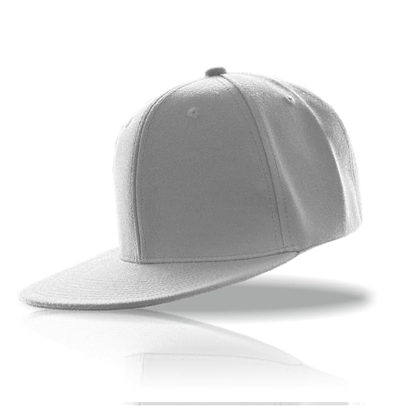 

[GAFI] cap hat flat visor cap baseball cap gray snapback [Secure fit and hard to slip off] outdoor 100% cotton free size unisex walking UV cut