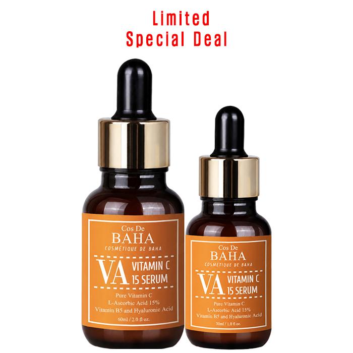 Cos De BAHA VA Vitamin C Serum 30ml, 60ml, 90ml (9 Options)