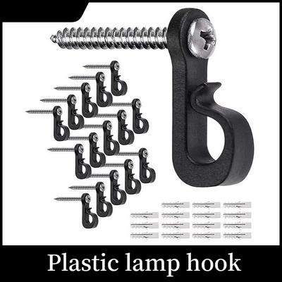 10PCS Lighting String Light Hook Screw-in Expansion Screw Reinforced Simple Hook Light Strip Wire Arrangement