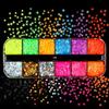 12 Grids Y2K Mini Star Nail Sequins Glitter Flakes Affordable Manicure Accessories for Beginner Nail Learners