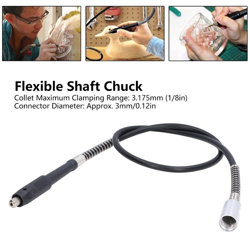 Flexible Cable Flexible Drive Shaft 1/8 Chucks Power Drill Converter  Woodworking Tools