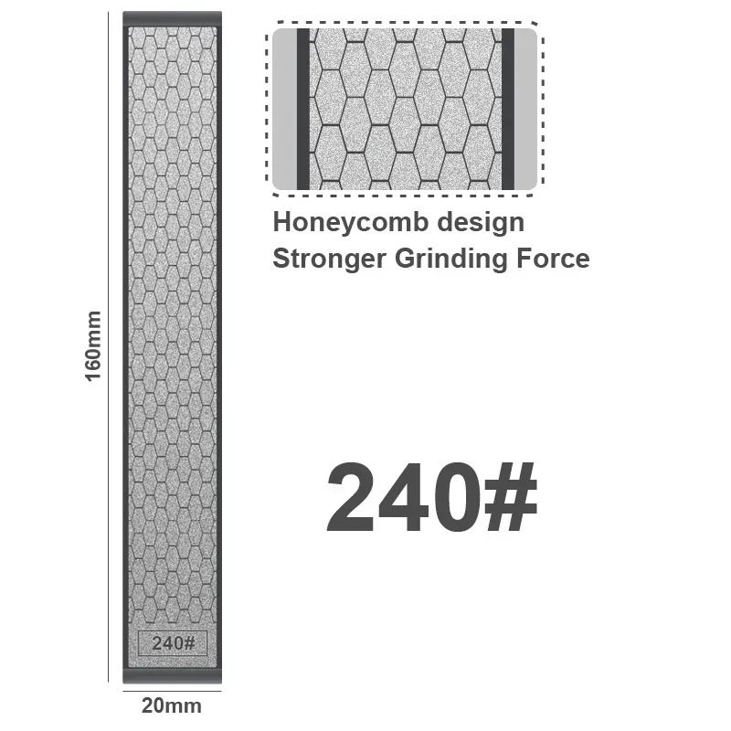 80 240 600 1000 2000 3000 Grit Diamond Sharpening Stones Knife Sharpener Grinding Tools Sharpen Bar Whetstone Replacement Stone