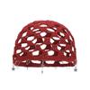 Star Tassels Crochet Hollow Knitted Hat Hollow Out Weave Cap Cute Ethnic Style Hat  Outdoor