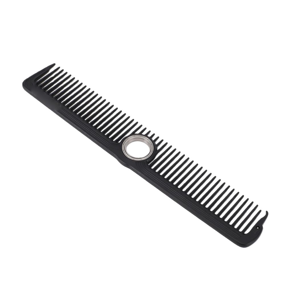Drehbarer Schneidekamm Professionelles Friseurwerkzeug Flexibler Friseurkamm für Alle Haartypen Männer Frauen Schwarz
