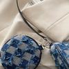 Tassels Denim Underarm Bag New Design Women's Handbag Fashion Single Shoulder Bag  Female