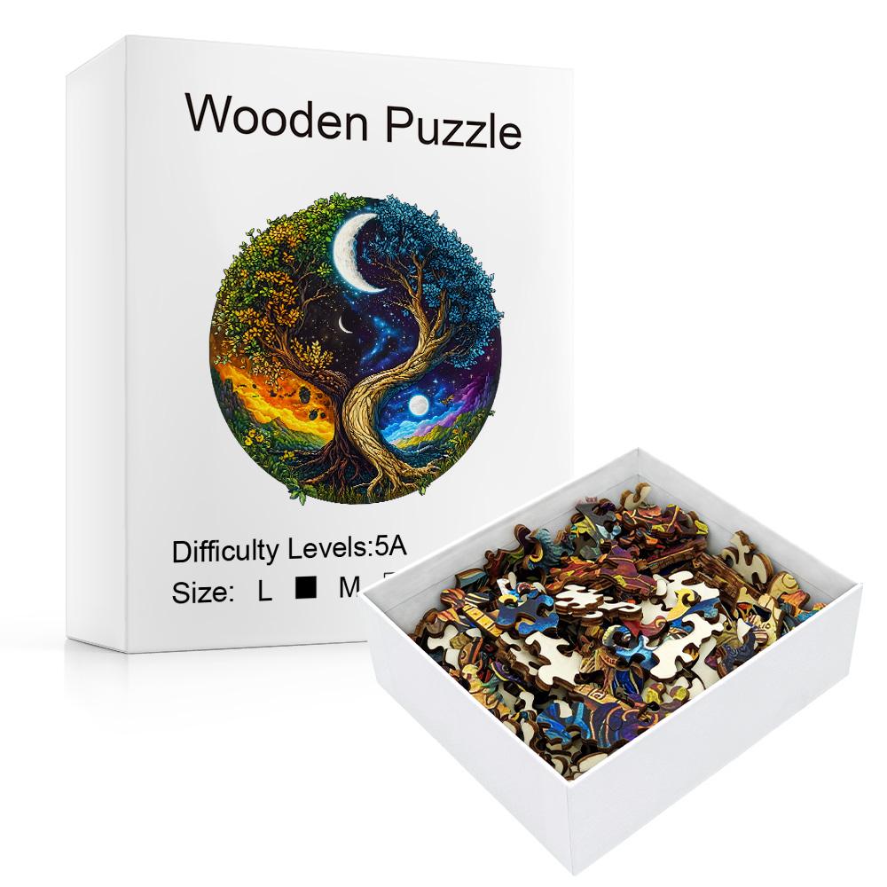 Tree of Life Wooden Puzzle, High Difficulty, Focused Training. Perfect Gifts for Boys, Girls, Men, and Women On Birthday Festiva