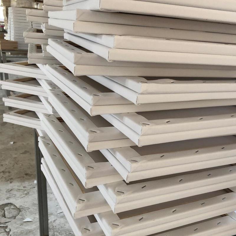 Stor tom canvas oljemålningram för barn - Ren bomullslinne för nybörjare