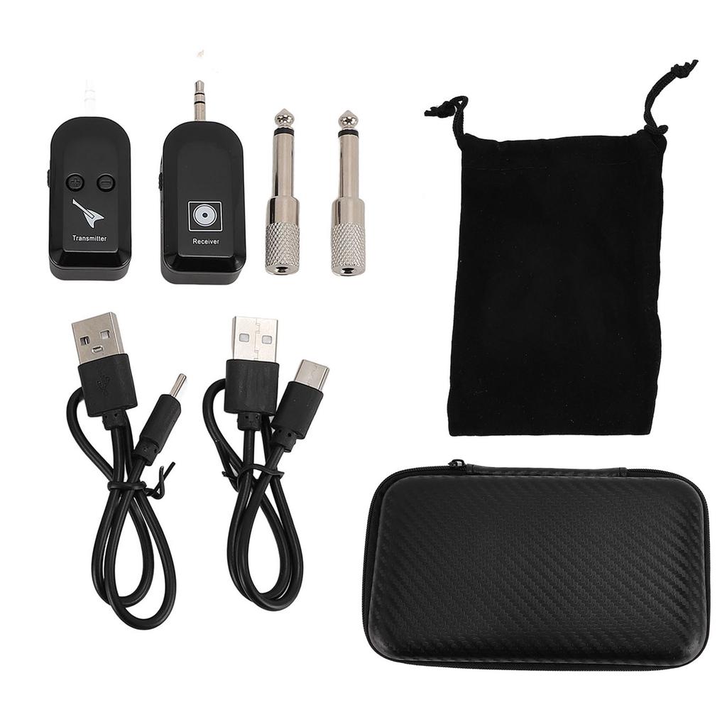 Gitarre Drahtloser Tonabnehmer Klavier Bass Instrument Kabelloses Sender Empfänger System