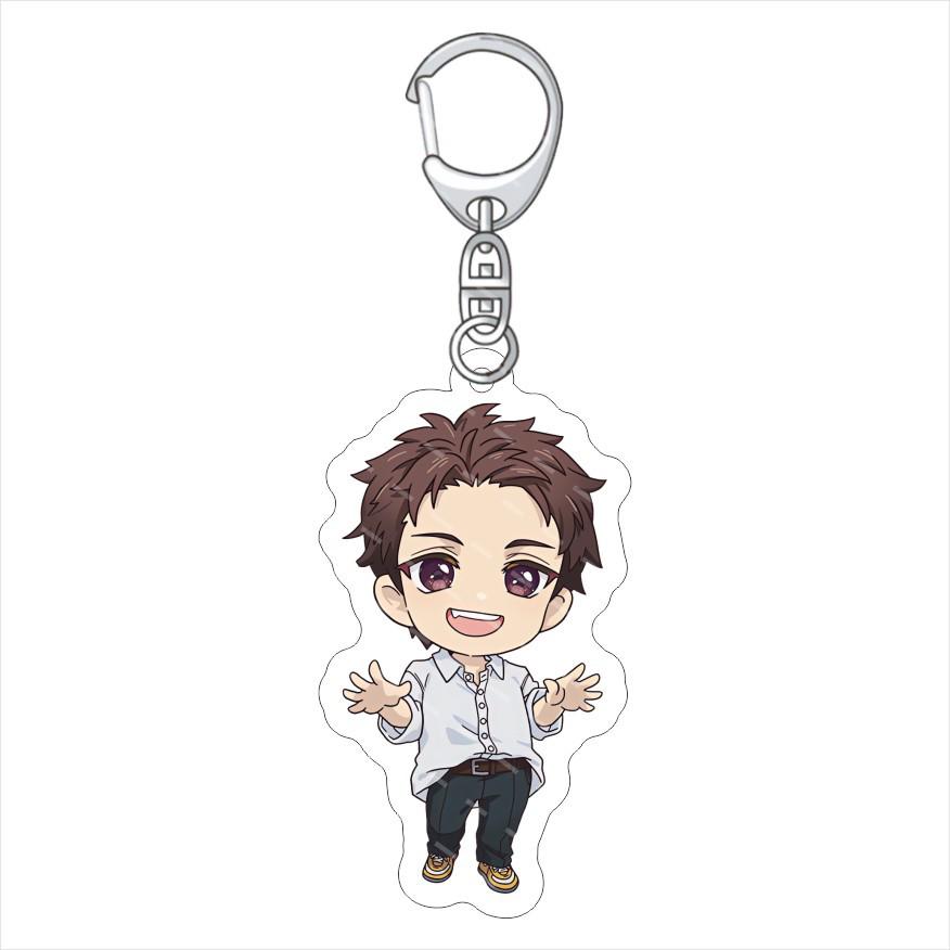 Falling in Love Across Races: Manri and Orc Acrylic Keychain Charm