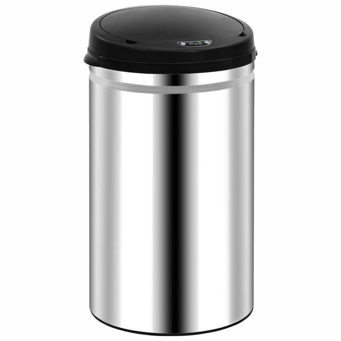 VidaXL Automatic Sensor Bin Waste Bin Rubbish Bin Recycling Bin Office Living Room Home 322693