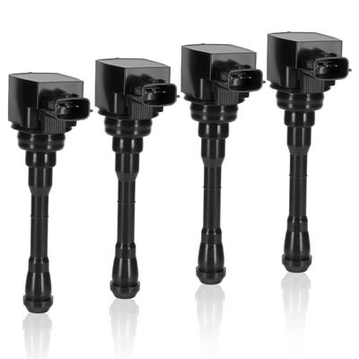 Sarasara 4pcs Bobine d'Allumage pour Nissan Serena C26 HC26 FC26 HFC26 NC26 FNC26 X-Trail