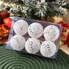 6Pcs/Set 6Cm Christmas Balls Decorations Christmas Tree Ornaments Hanging Pendants Home Party Decor