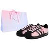 Originals SUPERSTAR Abrasion Resistant Abrasion Resistant Low Top Skateboard Shoes Women's Pink EG4959(Team1065-)