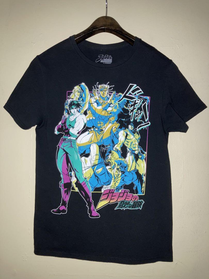 

[USED] JoJo Part 2 T-shirt, black, size S, US vintage, overseas limited edition, JoJo anime