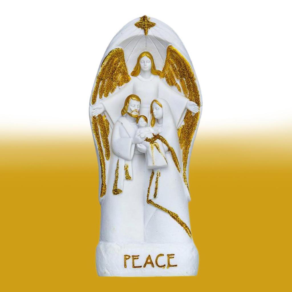 Series Religious Statue, Small, 20 cm, Polyresin, Figurine for Desk Ornaments Decor