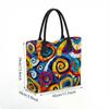  Colorful Spiral Pattern Tote Bag Casual Daily Large Capacity Shoulder Handbag
