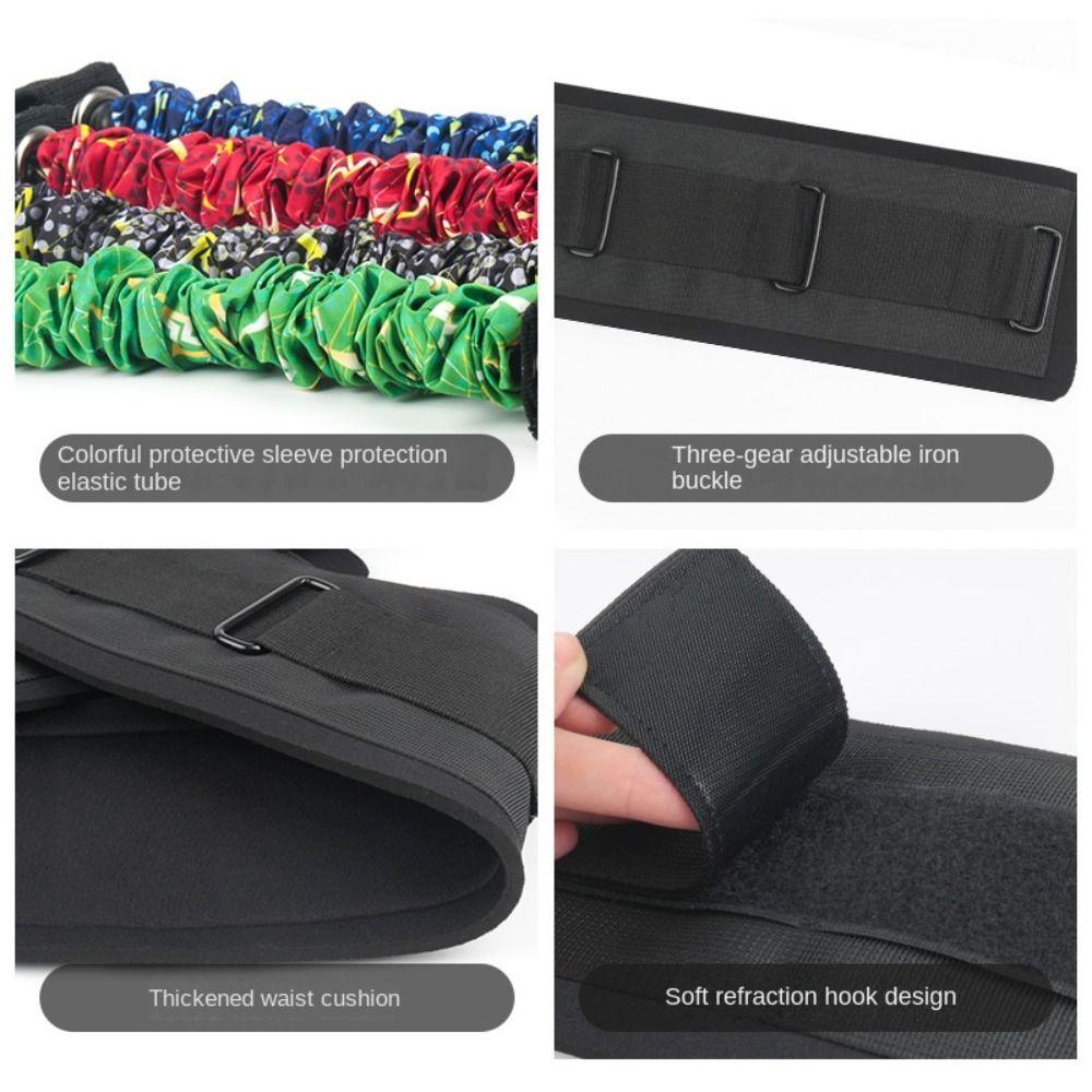 Stretching Strap Boxing Training Resistance Band Elastic Rubber Workout Expander Yoga Exercise