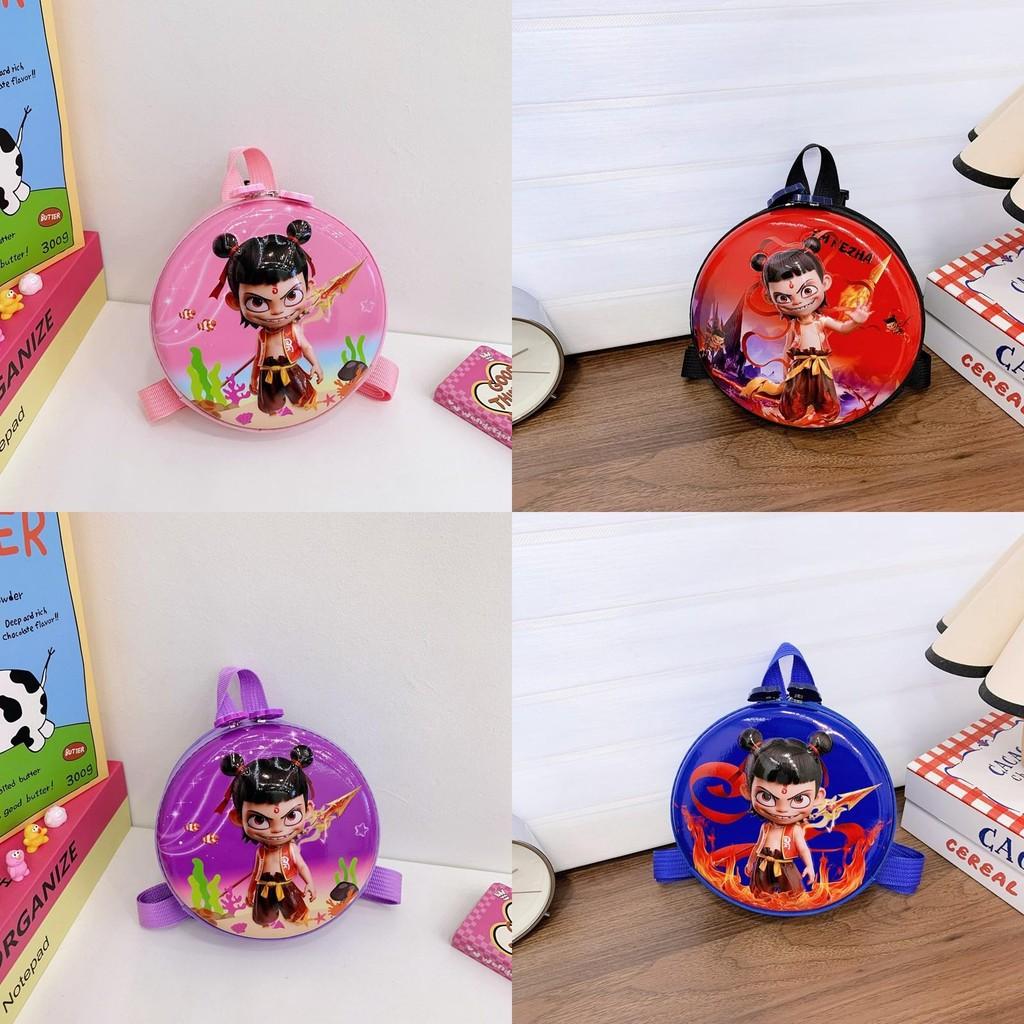 Pattern Zha Ne Kids Backpack With Cartoon Design Schoolbag Breathable Bag Gift
