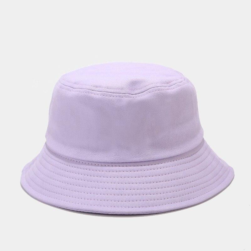 Unisex Foldable Bucket Summer Hat Women Outdoor Sunscreen Cotton Fishing Hunting Cap Men Bob Chapeau Sun Hats